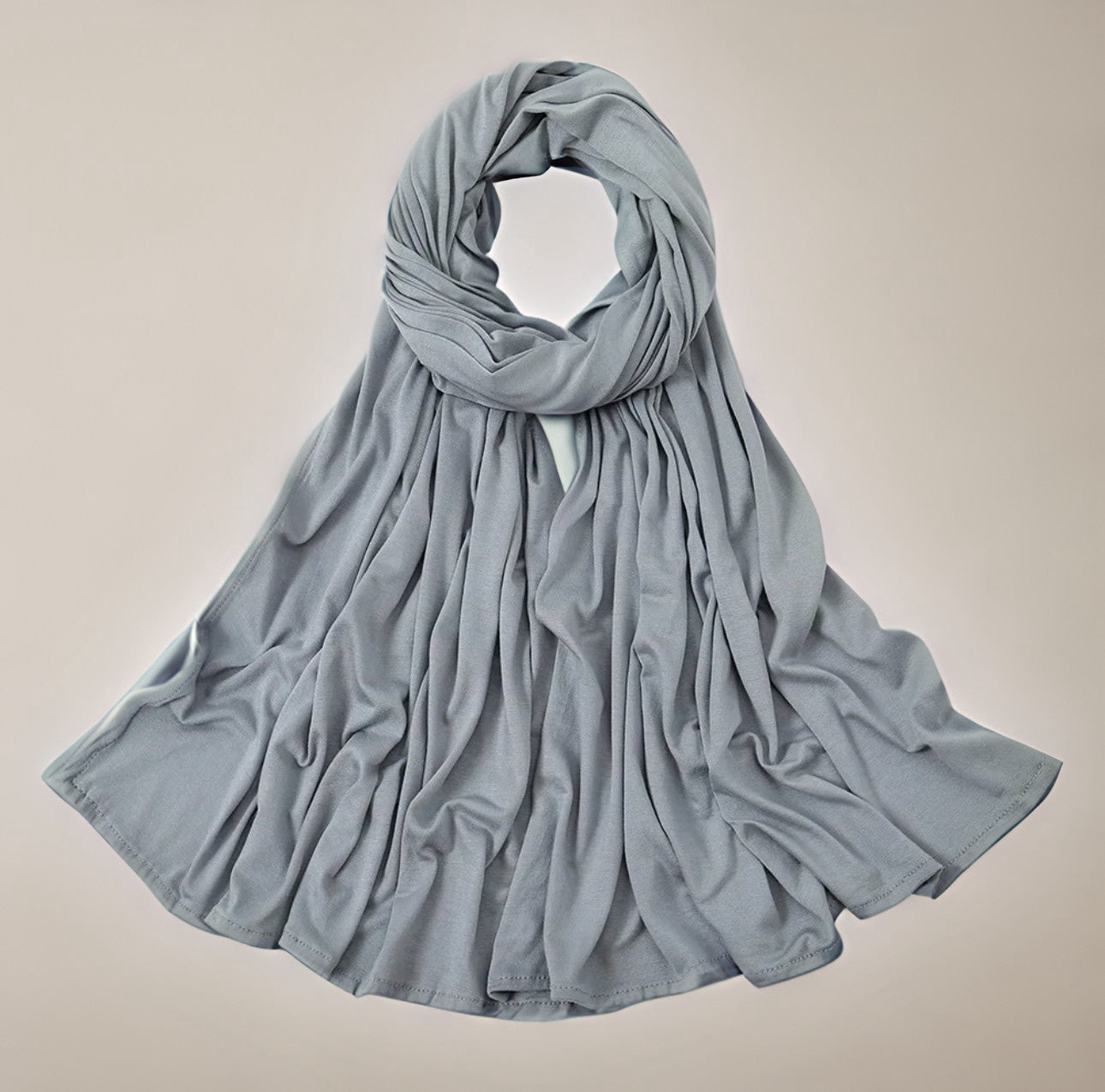 JERSEY BAMBOO HIJAB - POWDER BLUE
