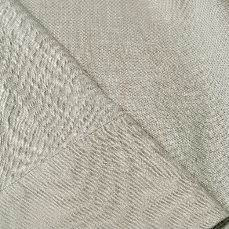 THE MINIMAL WIDE SLEEVE LINEN CLOSED ABAYA